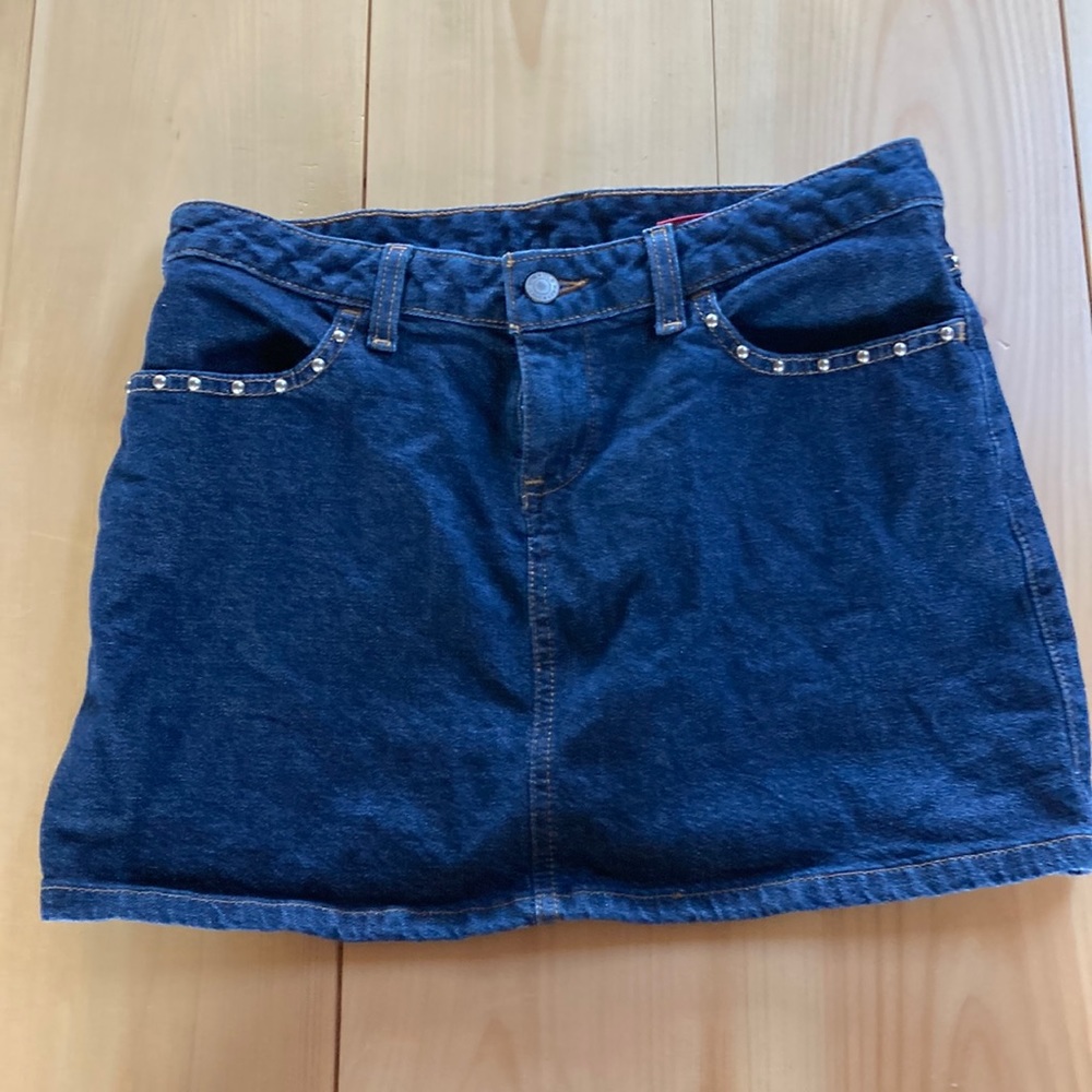 CUTE Old Navy dark denim miniskirt